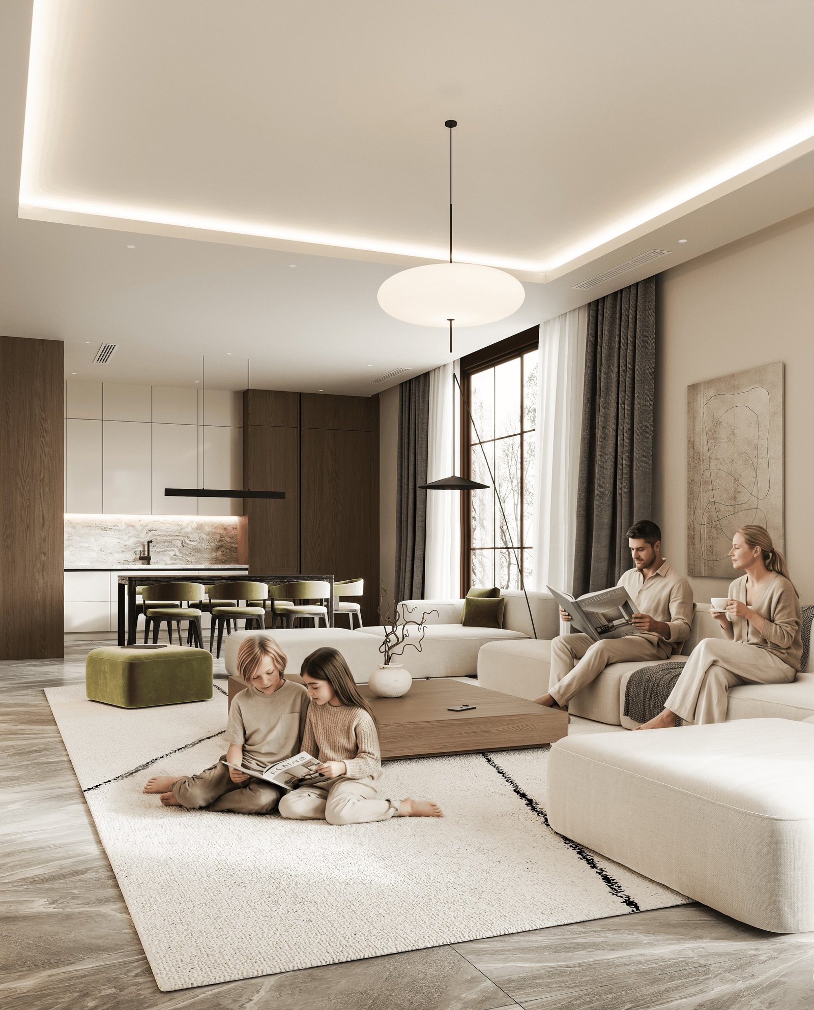 Interior living room